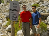 John Muir Wilderness and Kings Canyon National Park boundary
