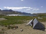 Summit Lake campsite