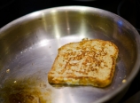 Andy making French toast