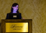 Krysten presenting