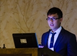 Andrew presenting