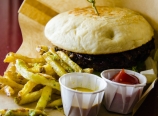Lunch at the Village Burger