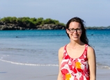 Krysten at Hapuna Beach