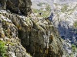 Climbing up to Kaweah Gap
