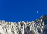 Moonrise over Kaweah Gap