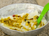 Mashed potatoes with lentils