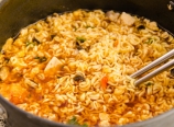 Spicy Korean noodles