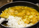 Japanese curry with rice