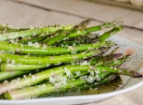 Seasoned asparagus