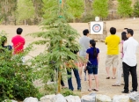 20 yard target