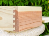 Half-blind dovetails