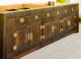 Cabinet without the top