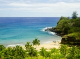 View of the southern coast