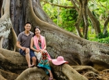 By the banyan roots