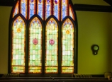 Inside the church