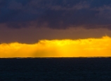 Sunset beyond Kalihiwai Bay