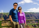 At the Waimea Canyon Lookout