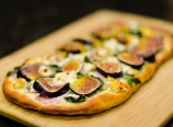 Fig and blue cheese flatbread