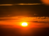 Sunrise over the Pacific Ocean