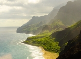 Na Pali coast and beach
