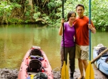 Back at the kayak
