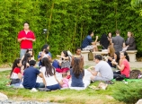 Dinner on the lawn