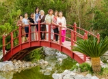 Ladies on the bridge