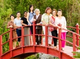 Ladies on the bridge