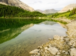 Slide Lake shoreline