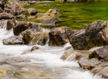 Flow from Gros Ventre Falls