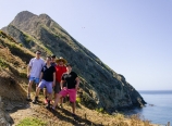 The guys' party on West Anacapa