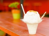 Coconut coconut coconut shave ice