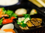 Misoyaki butterfish bento box