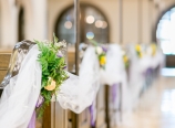 Aisle decorations