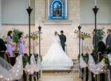 At the altar