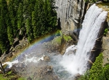 Vernal Falls with rainbow