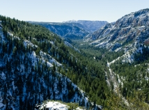 View into Oak Creek valley