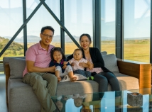 In the Northern Lights Lounge of ION Adventure Hotel