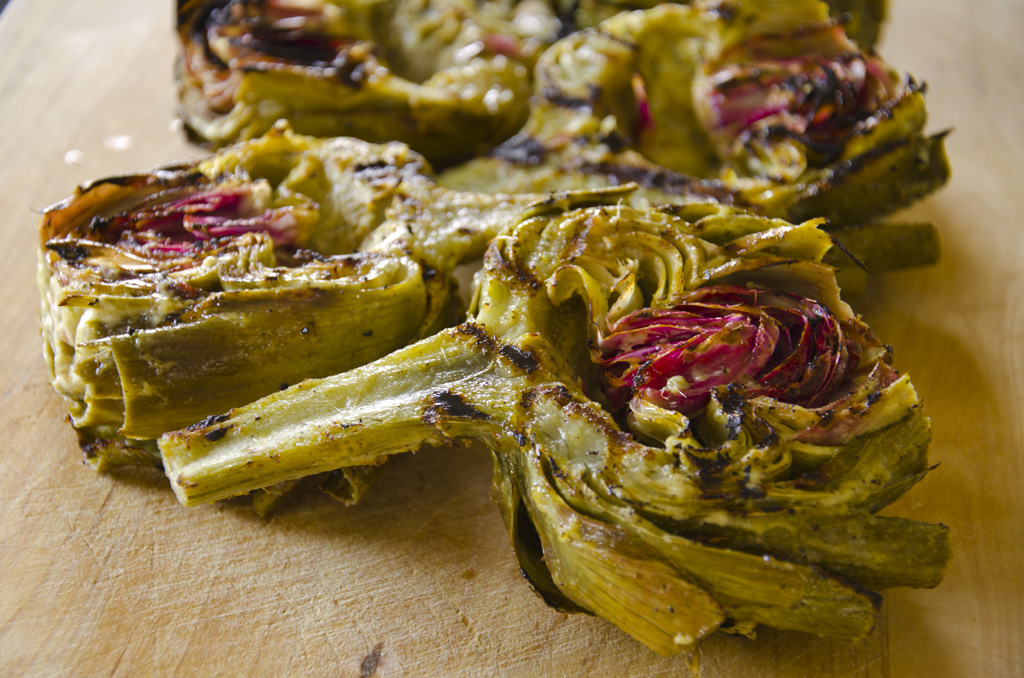 Grilled Artichokes