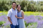 Lavender Festival with Bridesmaids