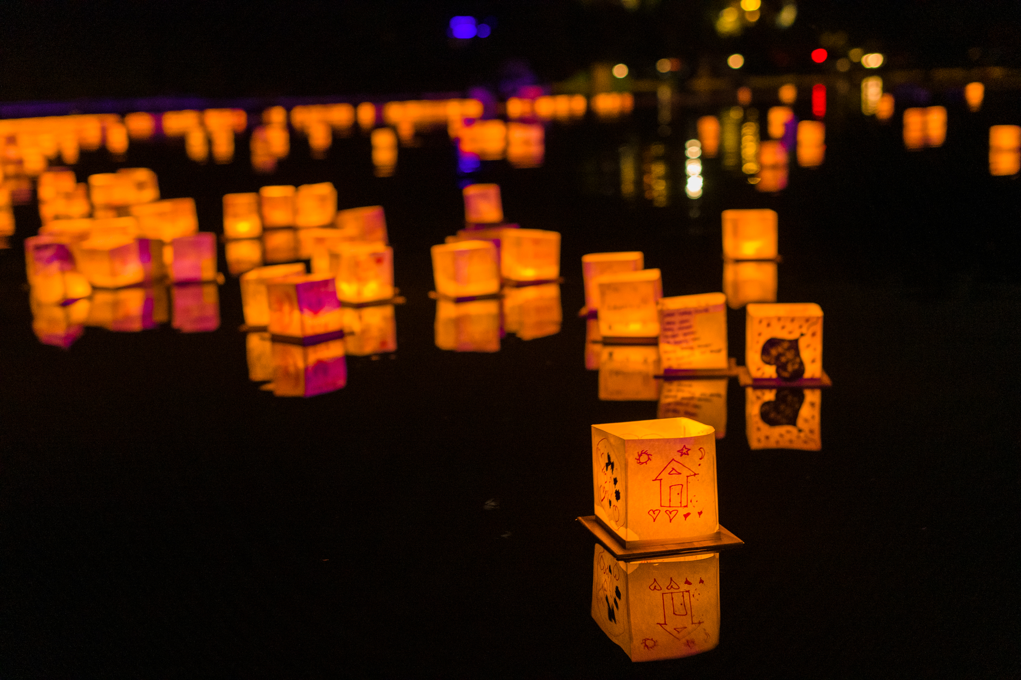 Lake Gregory Water Lantern Festival