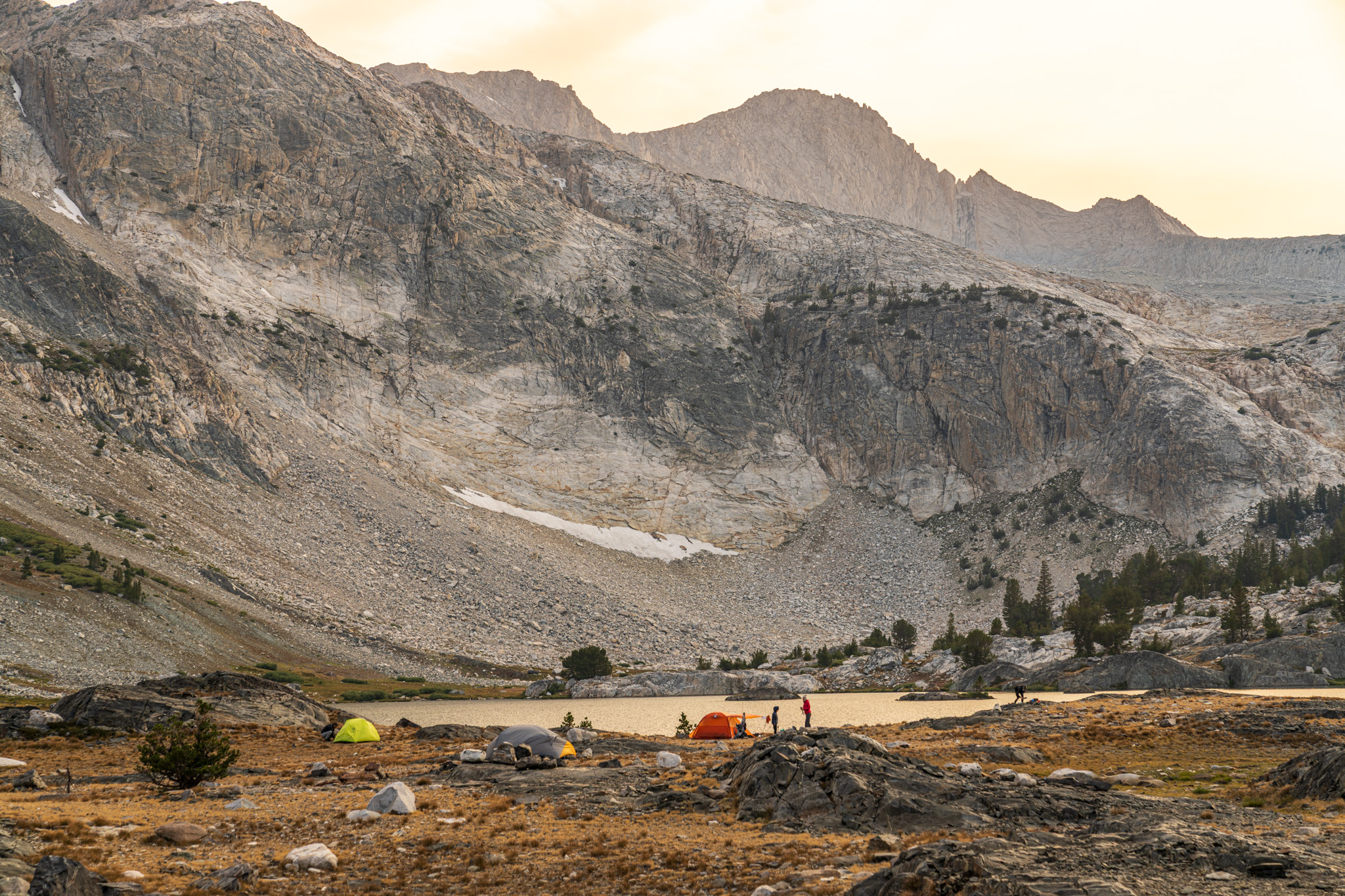 Saddlebag Lake to Greenstone Lake