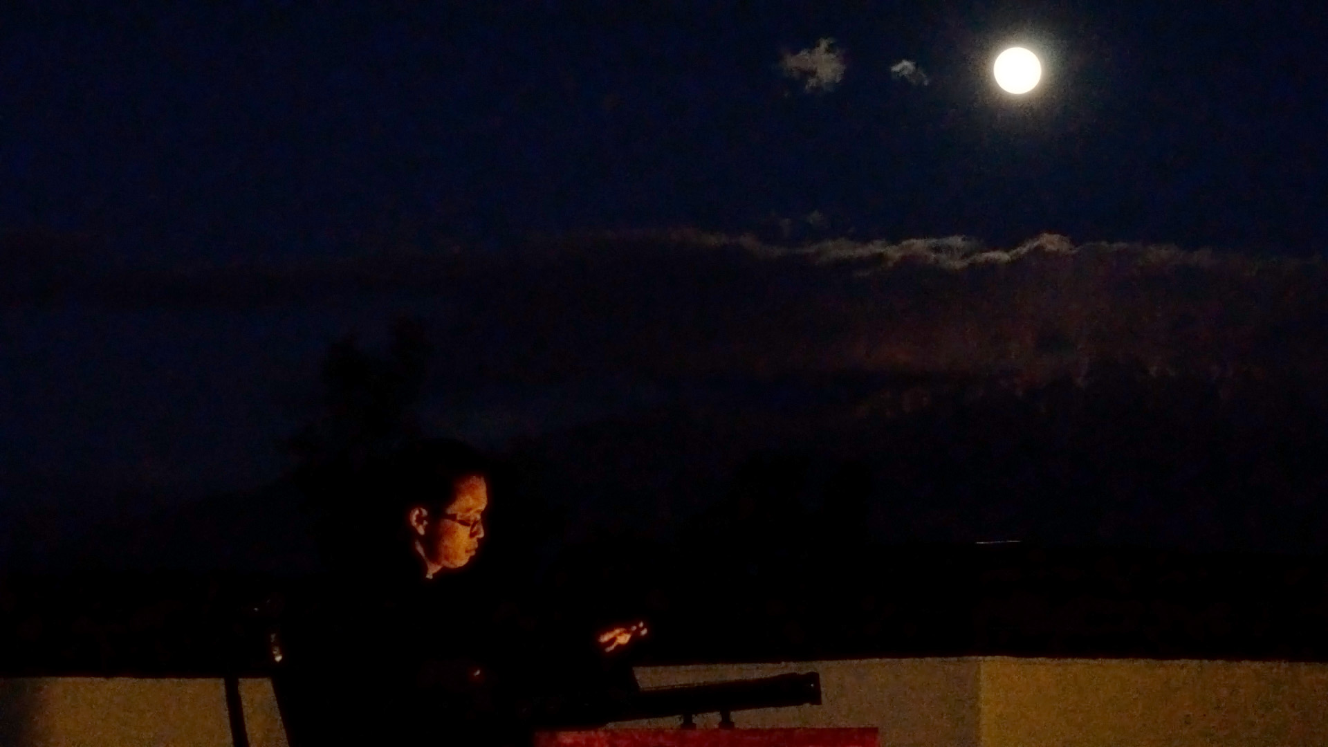 Moon over the Mountain Pass